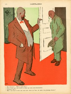 The Butter Plate, number 457, Satirical in Colors by Juan Gris