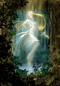Glowing Forest Spirit by Juan Hernaz