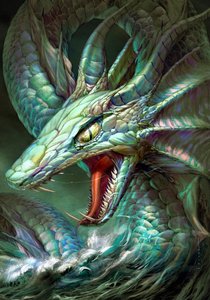 Roaring Sea Dragon by Juan Hernaz