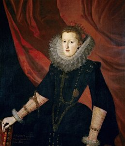 Margaret of Austria by Juan Pantoja de la Cruz