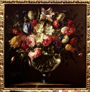 Vase of Flowers by Juan de Arellano