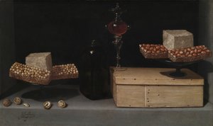 Still Life with Sweets by Juan van der Hamen y Leon