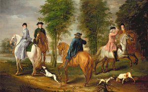 Family Hunting Party by Judith Lewis