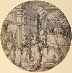 Bridal Scene by Jörg Breu the Elder