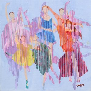 Colorful Ballet Dancers