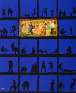 Dancing City Windows by Jukyong Park