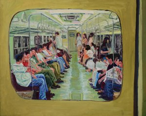 Green Subway Journey by Jukyong Park