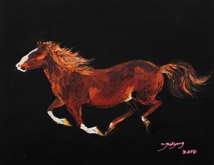 Powerful Horse Gallop