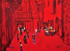 Red City Street Life