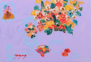 Vibrant Floral Still Life
