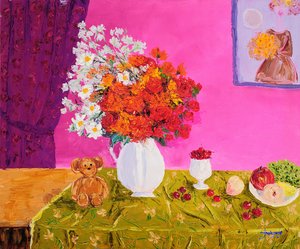 Vibrant Floral Still Life