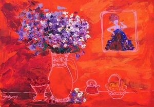Vibrant Floral Still Life