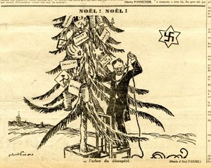 Candide, Satirical in B&W by Jules Abel Faivre