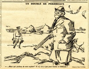 Candide, Satirical in Black & White by Jules Abel Faivre