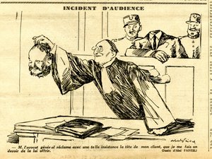 Candide, Satirical in Black & White by Jules Abel Faivre
