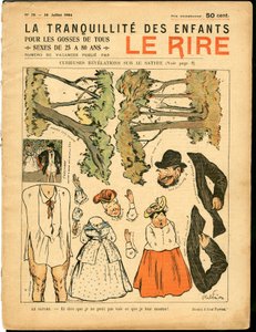 Cover of The Laughter, number 78, Satirical in Colors