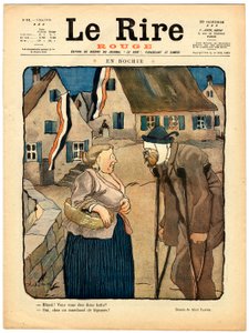 Cover of The Red Laughter, Satirical in Colors