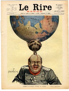 Cover of The Red Laughter, Satirical in Colors