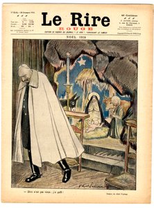Cover of The Red Laughter, Satirical in Colors by Jules Abel Faivre