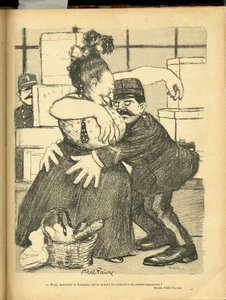 Illustration by Abel Faivre in Le Rire