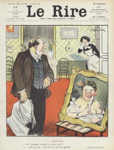 Illustration for Le Rire by Jules Abel Faivre