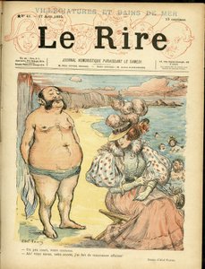 Illustration of Abel Faivre (1867-1945) for the Cover of Le Rire