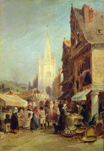 Market at Hennebont