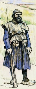Soldier in Verdun