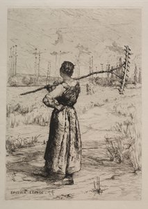 Return from the Fields, 19th century by Jules Bastien Lepage