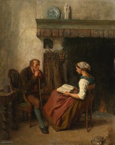 The Reading by Jules Breton