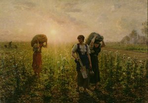 The End of the Working Day, 1886-87