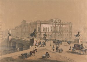 The Beloselsky-Belozersky Palace in Saint Petersburg