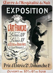 Reproduction of a poster advertising an 