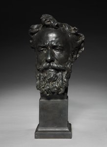 Head of Alphonse Legros by Jules Dalou