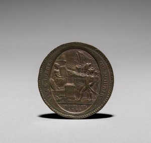 Medal: Five Sols issued by Monneron Brothers, Paris, 1792 by Jules Dupré