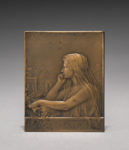 Medallion by Jules Dupré