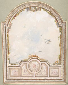 Design for a ceiling a trompe l