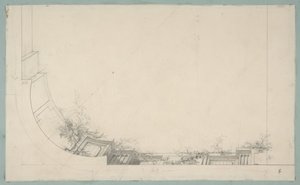 Partial Design for a Ceiling Decorated with a Trompe L