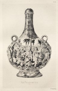 History of the Ceramic Art: A Descriptive and Philosophical Study of the Pottery...Plate VIII by Jules Ferdinand Jacquemart