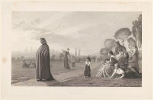 Dante, after J.L. Gérôme