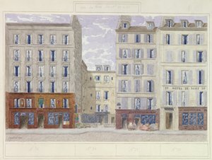 No.20 to No.26 Rue du Four, Paris, France by Jules Gaildrau