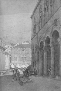 The Rectors Palace and the Public Square at Ragusa