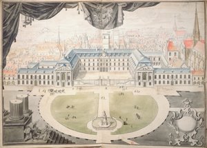 Project for restoration of the Palace of the Dukes of Burgundy in Dijon by Jules Hardouin Mansart