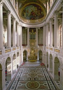 The Chapelle Royale (Royal Chapel) Looking East, Completed by Robert de Cotte, Begun 1699 to Plans Prepared in 1689, Dedicated 1710