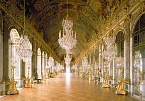 The Galerie des Glaces (Hall of Mirrors)