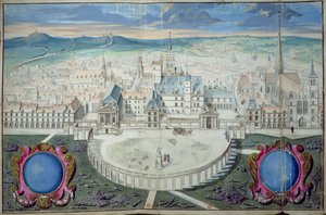 The Palace of the Dukes of Burgundy in Dijon (before restoration by Mansart)