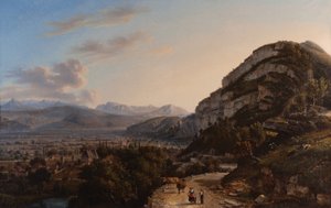 View of Sassenage 1857