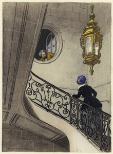 Illustration for Memoirs of Casanova by Jules Marie Auguste Leroux