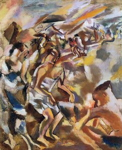 Cuban Figures, 1917 by Jules Pascin