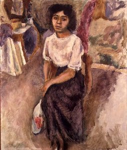 Seated Woman, c.1915 by Jules Pascin